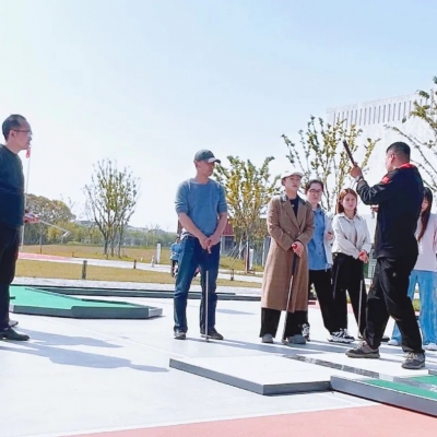 蘇州智擊體育走進昆山錦溪中學，攜手共推迷你高球運動